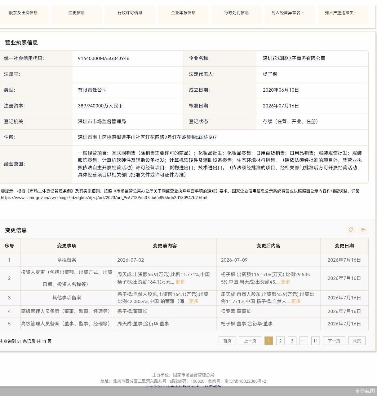 平台截图